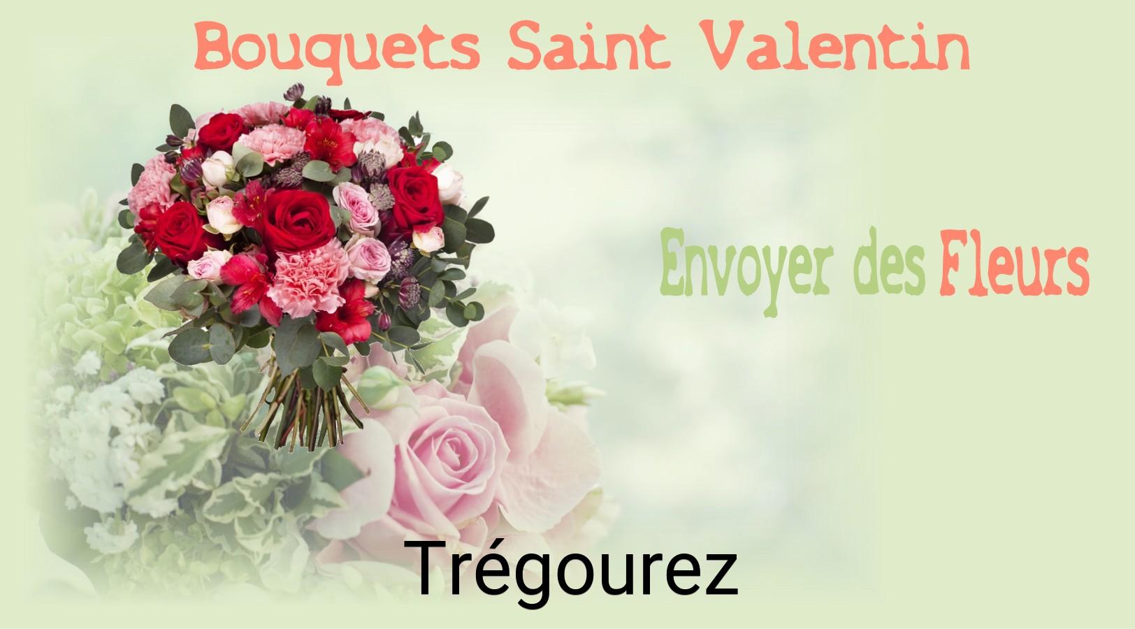 Roses de Saint-Valentin livrées à Trégourez
